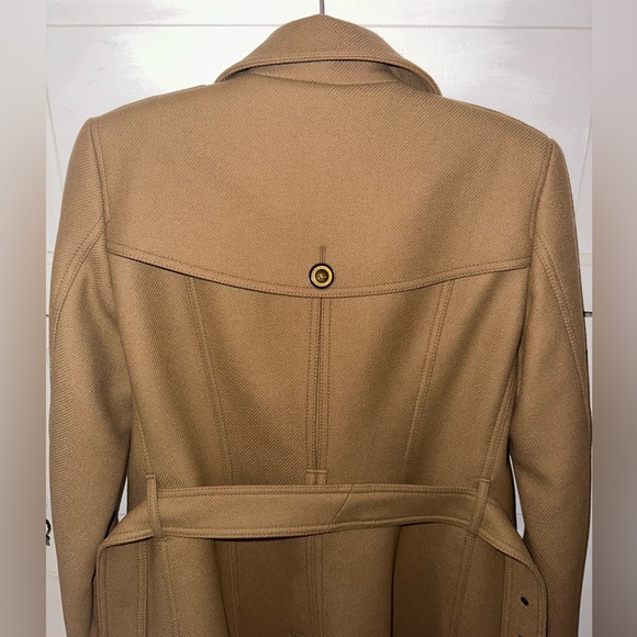 Burberry Kensington Double-Breasted Cashmere Trench Coat - Picture 9 of 10